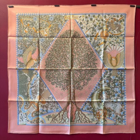 Carré foulard Hermès Axis mundi