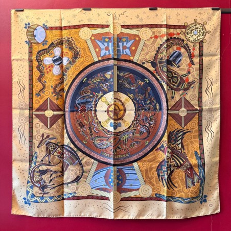 Carré foulard Hermès Rêves d'Australie