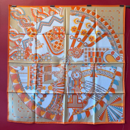 Carré foulard Hermès Haute parure