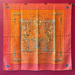 Carré foulard Hermès...