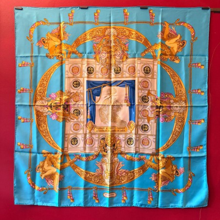 Carré foulard Hermès Hommage à Charles Garnier