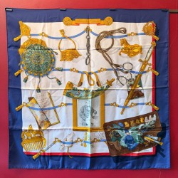 Carré foulard Hermès...