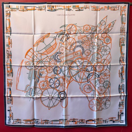 Carré foulard Hermès Complications équestres