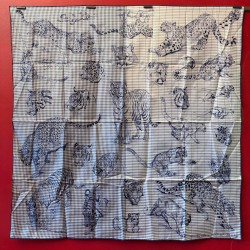 Carré foulard Hermès Dans...