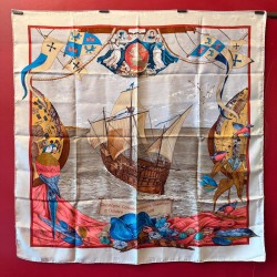 Carré foulard Hermès...