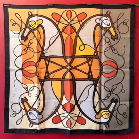 Carré foulard Hermès Coup de fouet