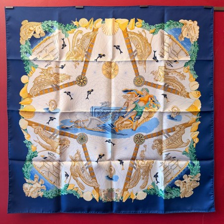 Carré foulard Hermès Balade océane