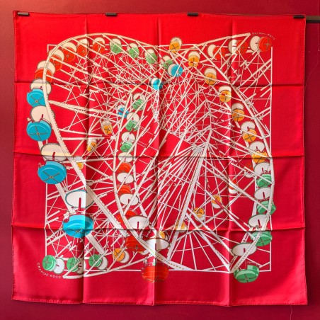 Carré foulard Hermès Grande roue