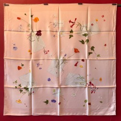 Carré foulard Hermès Des...
