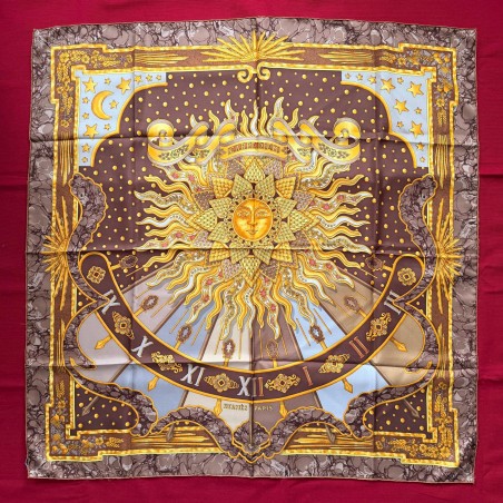 Carré foulard Hermès Carpe diem