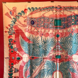 Carré foulard Hermès...