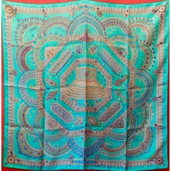 Carré foulard Hermès parure...