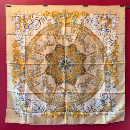 Carré foulard Hermès Lunapark