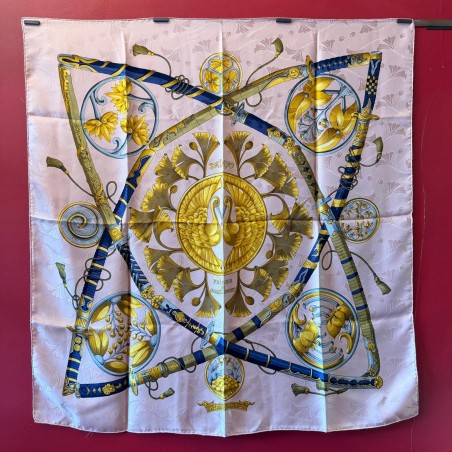 Carré foulard Hermès Daïmyo princes du soleil levant