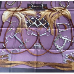 Carré foulard Hermès...