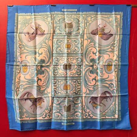 Carré foulard Hermès La présentation
