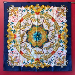 Carré foulard Hermès Lunapark