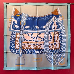 Carré foulard Hermès Silla...