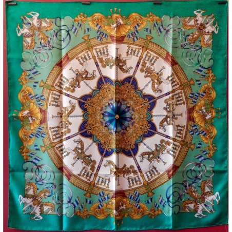 Carré foulard Hermès Lunapark