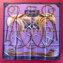 Carré foulard Hermès...