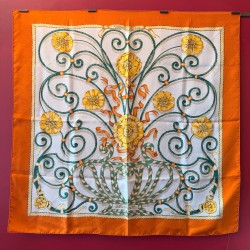 Carré foulard Hermès...