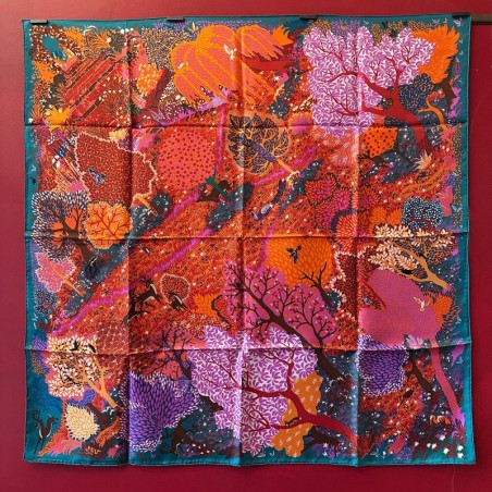 Carré foulard Hermès Dans un jardin anglais