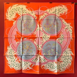 Carré foulard Hermès...