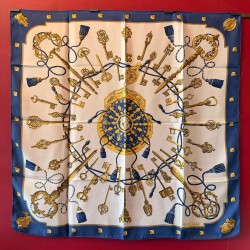 Carré foulard Hermès Les clés