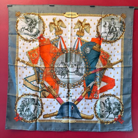 Carré foulard Hermès Napoléon