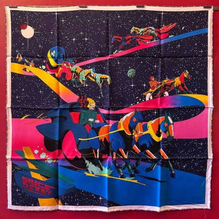 Carré foulard Hermès Space derby