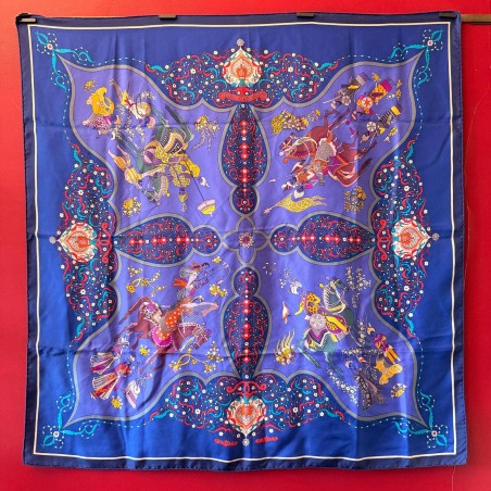Carré foulard Hermès Poésie persanne
