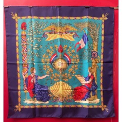 Carré foulard Hermès 1789,...
