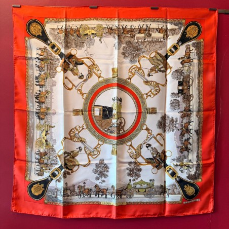 Carré foulard Hermès Grands attelages