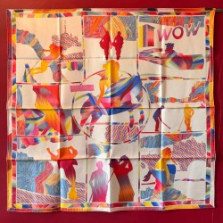 Carré foulard Hermès WOW...