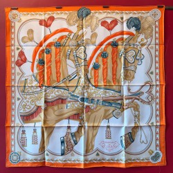 Carré foulard Hermès...