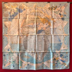 Carré foulard Hermès Flagship