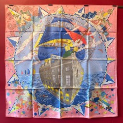 Carré foulard Hermès Flagship