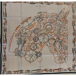 Carré foulard Hermès...