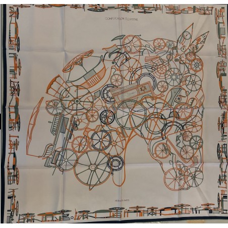 Carré foulard Hermès Complication équestre