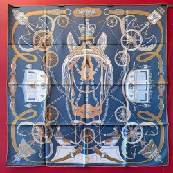 Carré foulard Hermès...