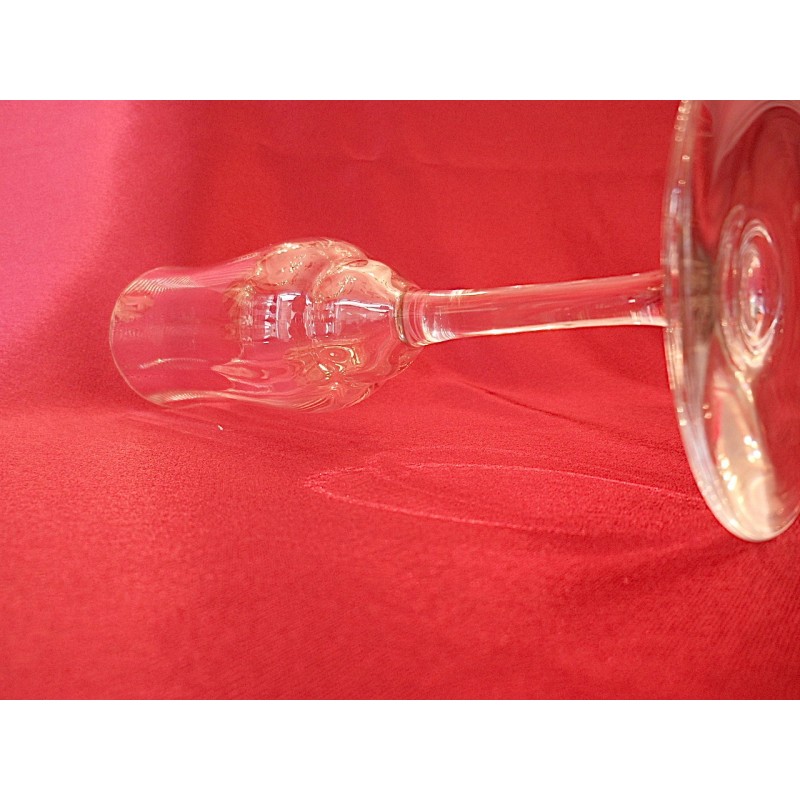 Paire De Flûtes à Champagne Baccarat Modèle Parme - état D'occasion