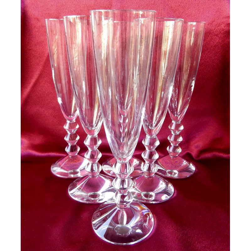 Flûtes à champagne Baccarat Vega